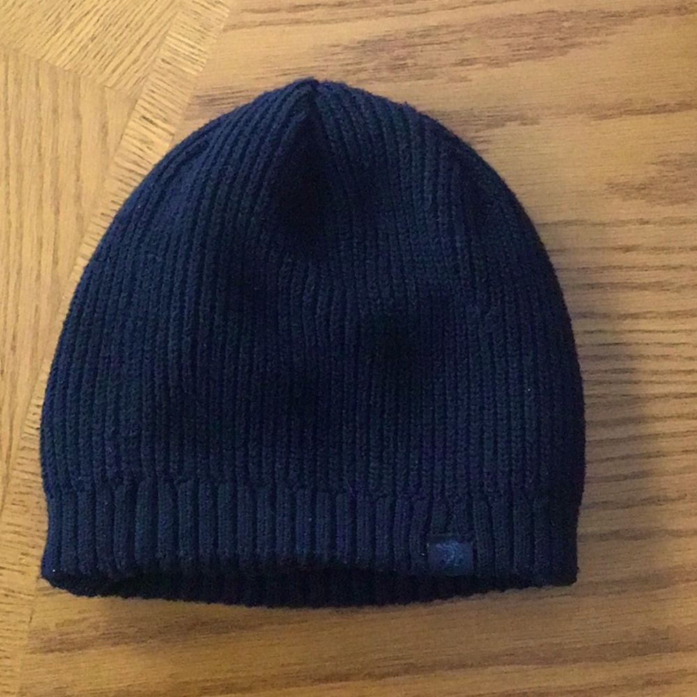 Knit cap with fleece lining.  OSFM